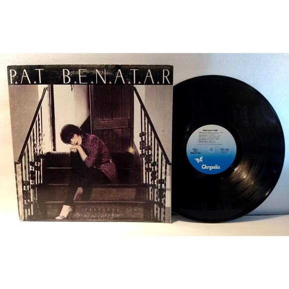 Pat Benatar Precious Time Vinyl LP Record Album Fire & Ice Promises In the Dark - Picture 1 of 2